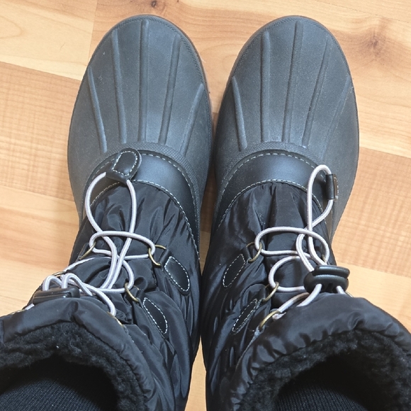 🖤 Women's Black Snowden Boots - Picture 6 of 6